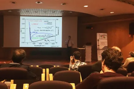 Fizika İnstitutunun direktoru beynəlxalq konfransda çıxış edib