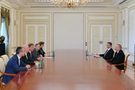 Prezident İlham Əliyev Almaniya Bundestaqının vitse-prezidentini qəbul edib - Yenilənib