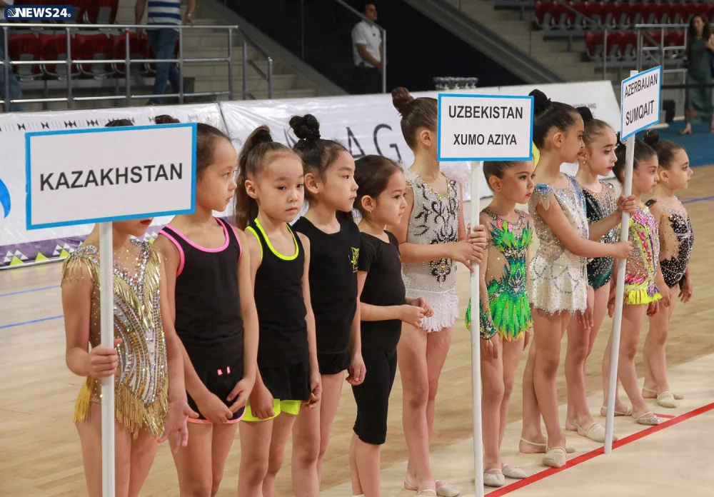 Bakıda“Aquatic Cup 2019” adlı II Beynəlxalq turnirində 150 gimnast iştirak edir