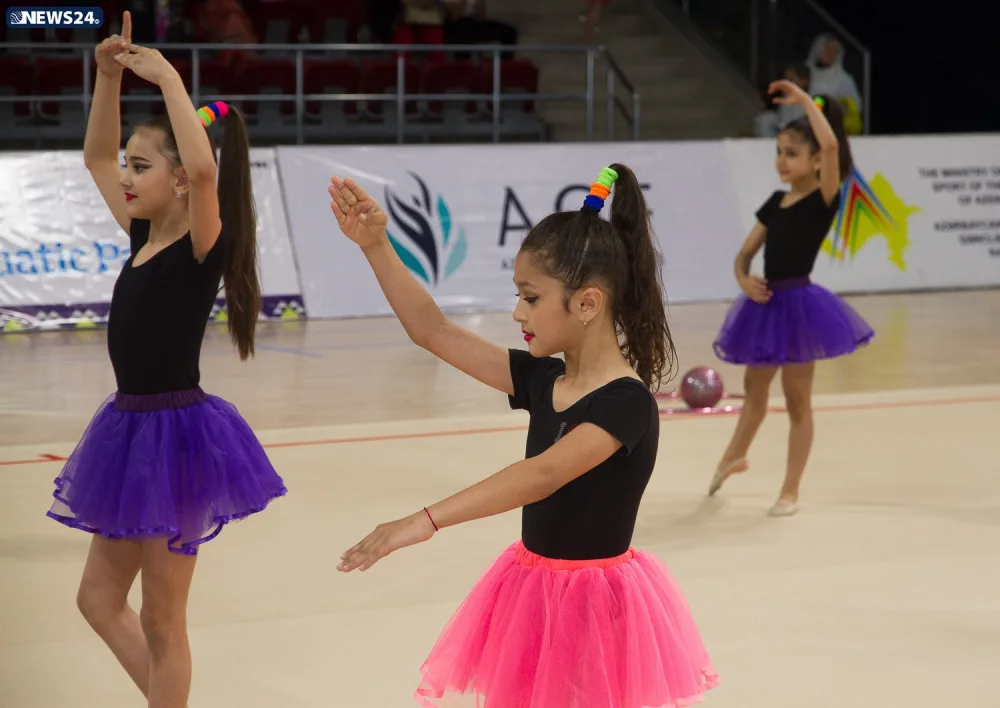 Bakıda“Aquatic Cup 2019” adlı II Beynəlxalq turnirində 150 gimnast iştirak edir