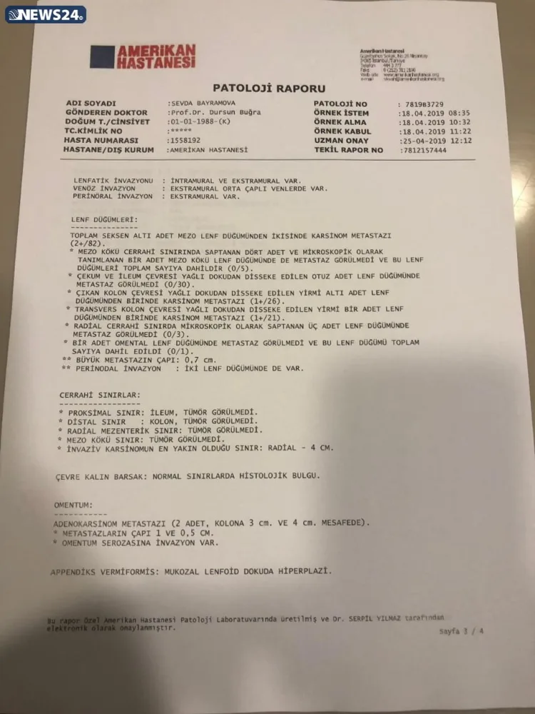 "Mənə düzgün diaqnoz qoyulsaydı, metastaz verməyəcəkdi"- - Tədris Cərrahiyyə Klinikasında QALMAQAL