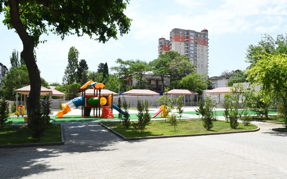 11 saylı körpələr evi-uşaq bağçasının yeni binasının açılışı olub - FOTO