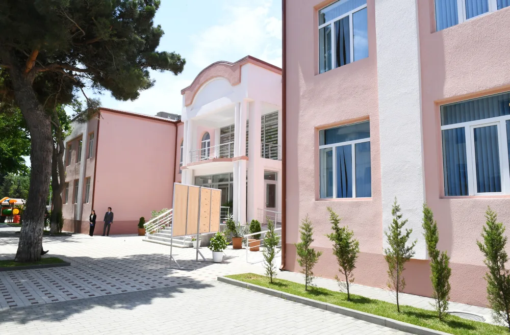 11 saylı körpələr evi-uşaq bağçasının yeni binasının açılışı olub - FOTO