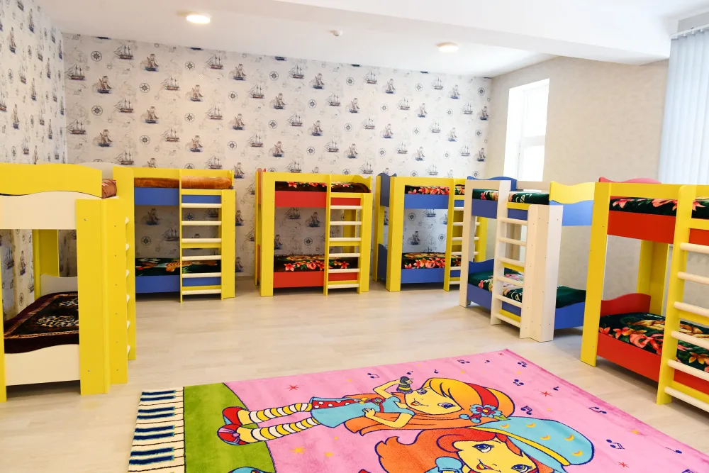 11 saylı körpələr evi-uşaq bağçasının yeni binasının açılışı olub - FOTO