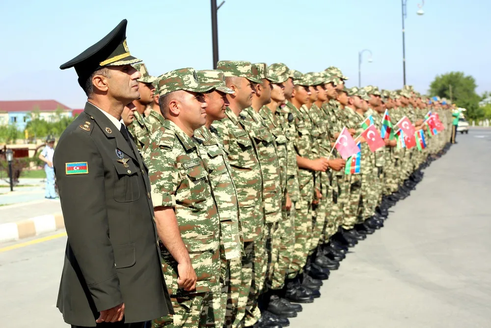 “Sarsılmaz qardaşlıq-2019” təlimində iştirak edən türk hərbçilər - YOLA SALINIB - FOTO - VİDEO