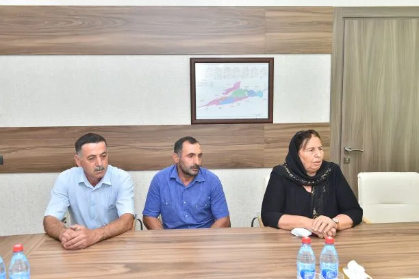 "Azərsu"nun sədri Quba və Qusarda sakinləri qəbul etdi - FOTO