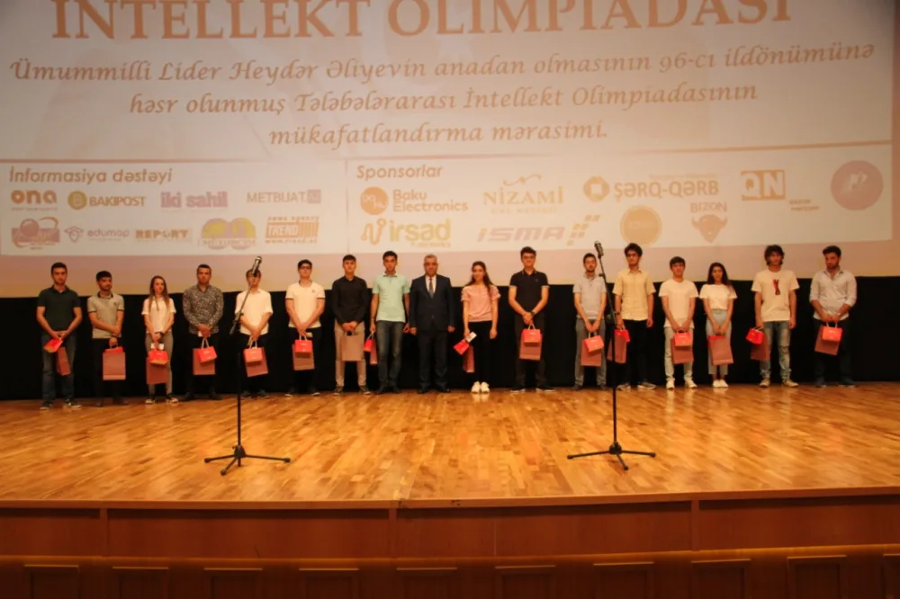 Tələbələr arasında intellekt olimpiadasının qalibi məlum oldu - FOTOLAR