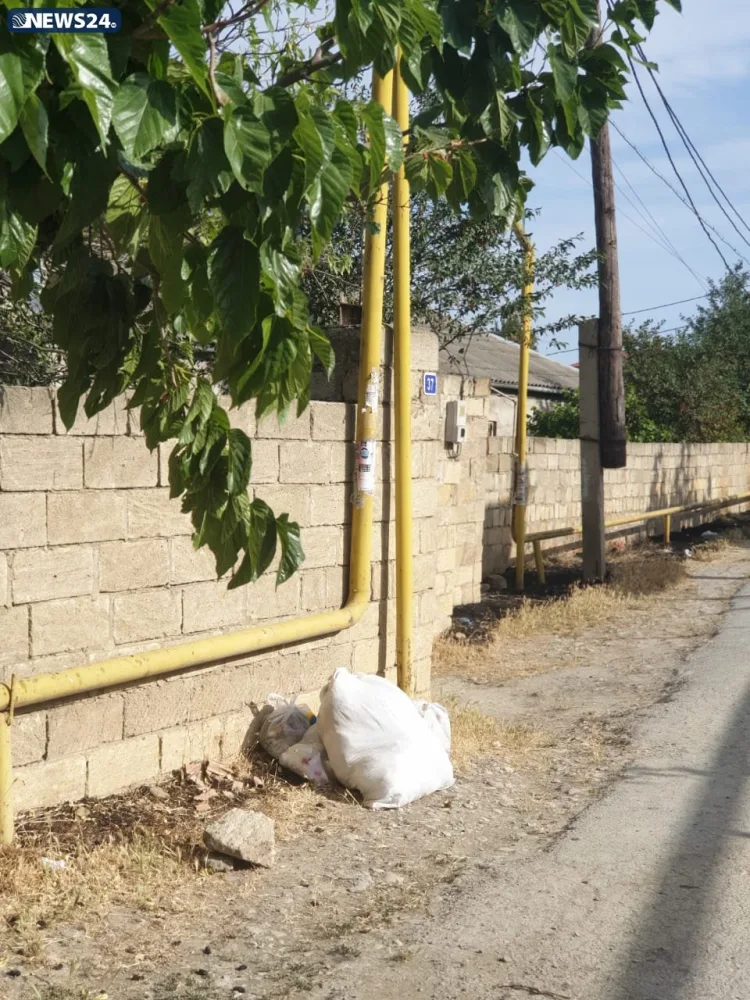 "Üfunət iyindən yaşaya bilmirik"- MASAZIR SAKİNLƏRİNDƏN - ETİRAZ - FOTO - VİDEO