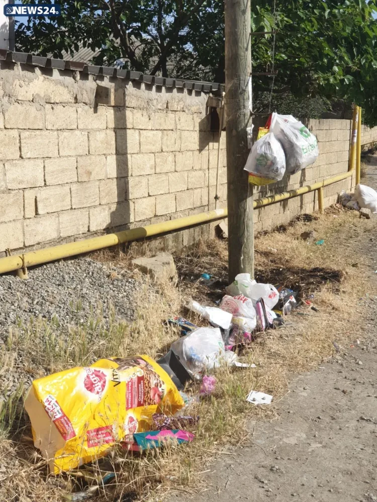 "Üfunət iyindən yaşaya bilmirik"- MASAZIR SAKİNLƏRİNDƏN - ETİRAZ - FOTO - VİDEO