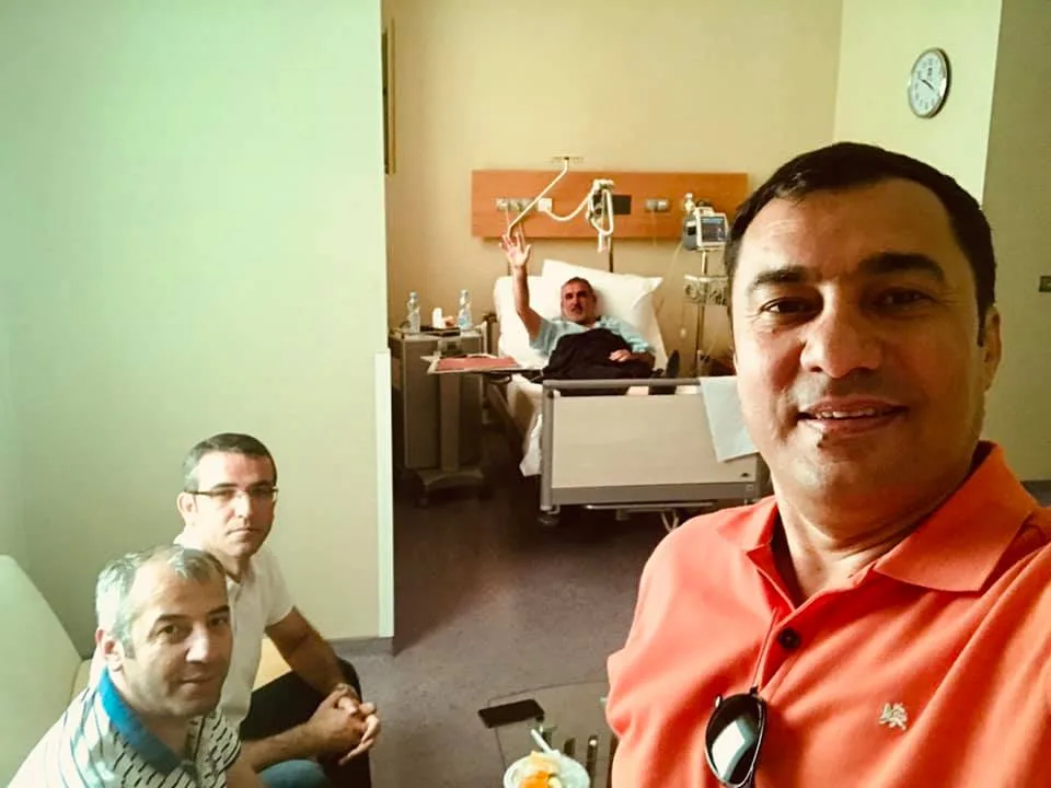 Rauf Arifoğlu xəstəxanada - FOTO