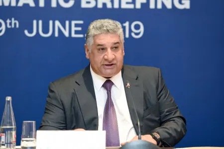 “Bakı-2019” Avropa Gənclər Yay Olimpiya Festivalı diplomatik brifinqə - EV SAHiBLİYİ ETDİ - FOTO