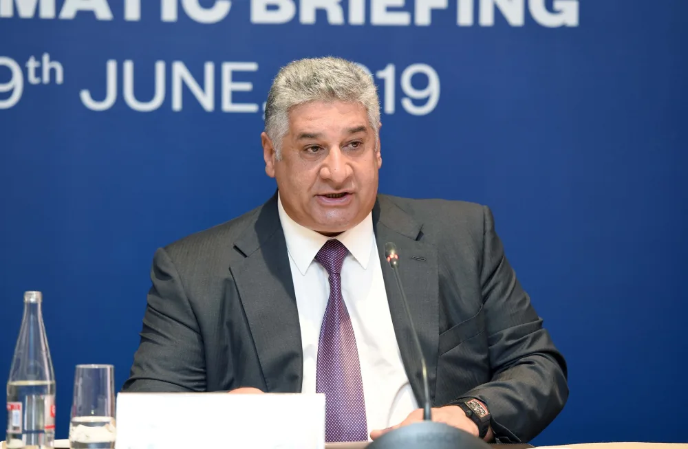 “Bakı-2019” Avropa Gənclər Yay Olimpiya Festivalı diplomatik brifinqə - EV SAHiBLİYİ ETDİ - FOTO