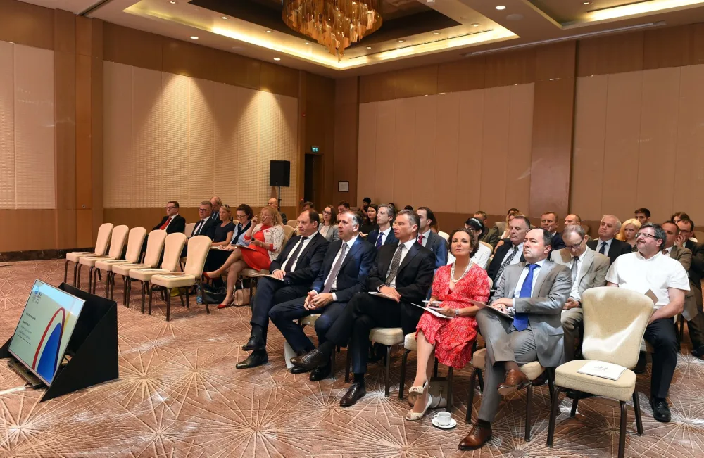 “Bakı-2019” Avropa Gənclər Yay Olimpiya Festivalı diplomatik brifinqə - EV SAHiBLİYİ ETDİ - FOTO