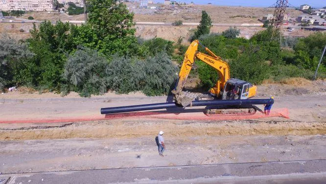 Xətai rayonunda 35 kilometrədək su xətti çəkiləcək - FOTO