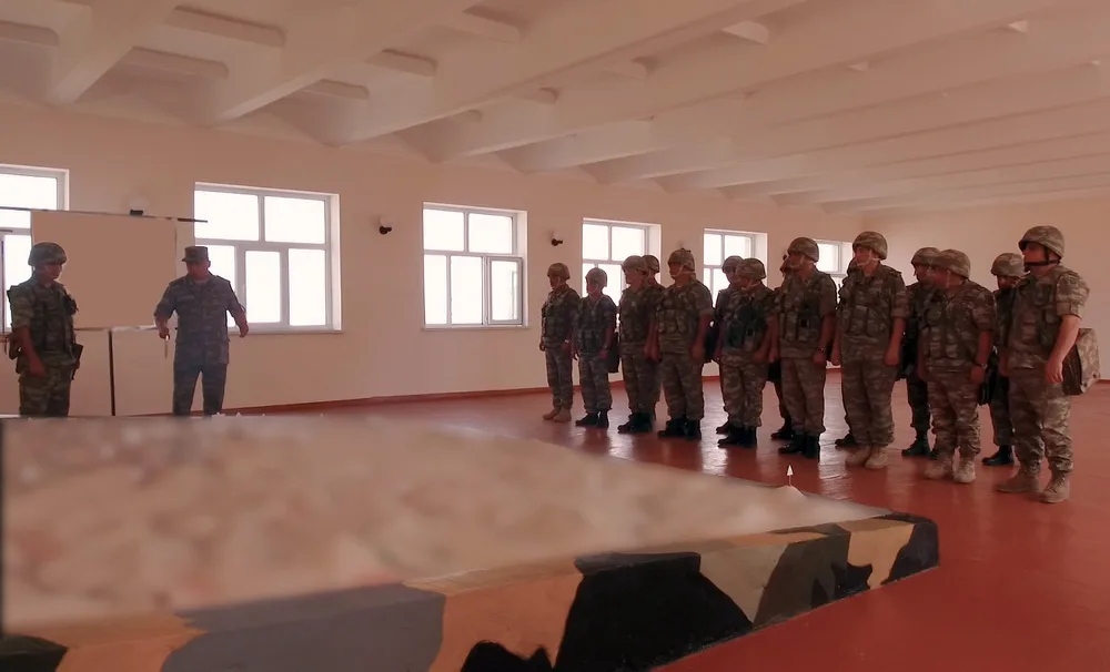 Ümumqoşun poliqonunda təlim keçirilib - FOTO - VİDEO