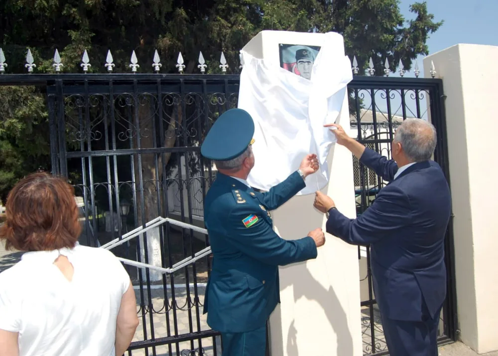 Milli Qəhrəman Eltun İsgəndərovun anım mərasimi - KEÇİRİLİB - FOTO