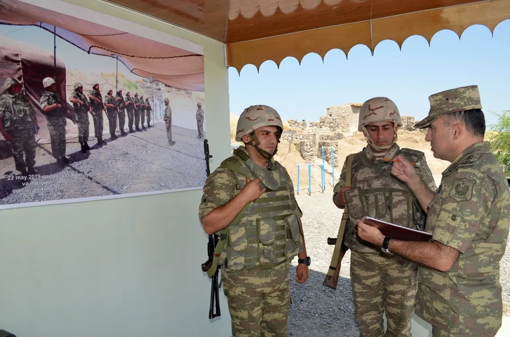 Azərbaycan Ordusunun ən intizamlı döyüş postu müəyyənləşib - FOTO - VİDEO