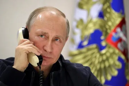 Putinin canlı yayımı haker hücumuna məruz qaldı