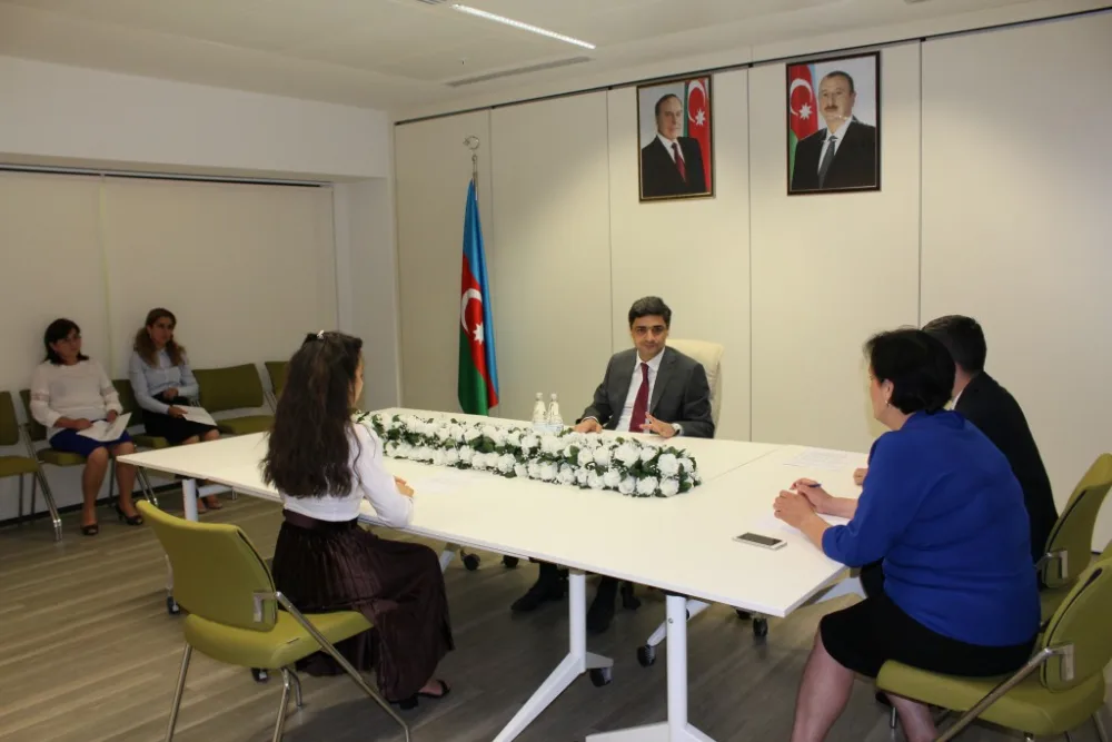 Nazir və müavinləri vətəndaşları qəbul etdi - Foto