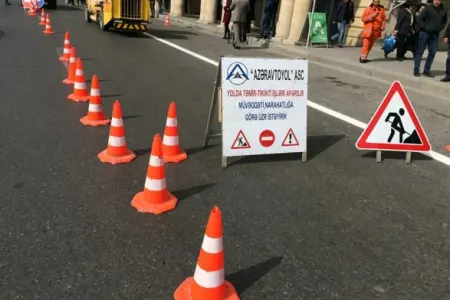 Diqqət! Bu ərazidə rənglənmə işləri aparılacaq