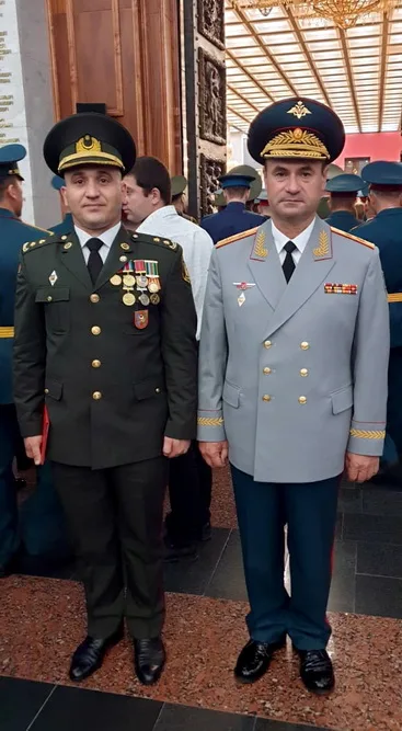 Azərbaycan zabiti Rusiya Ümumqoşun akademiyasını qızıl medalla bitirib