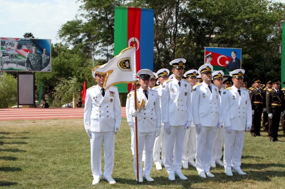 Azərbaycan Ali Hərbi Məktəbində buraxılış mərasimi keçirilib - FOTO