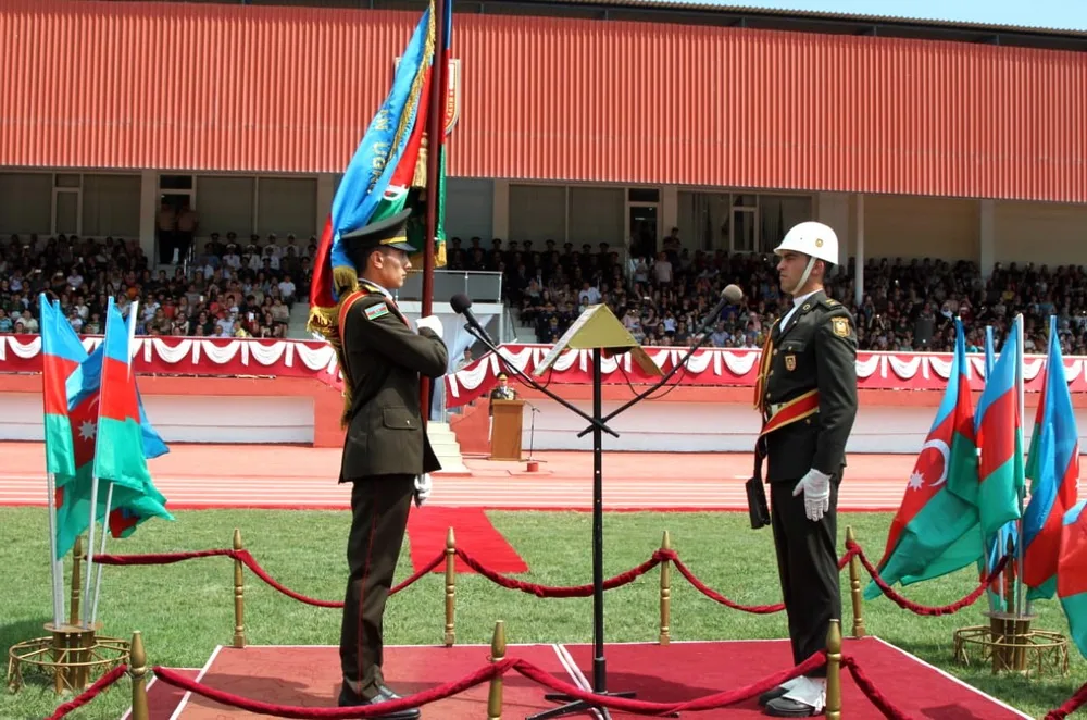 Azərbaycan Ali Hərbi Məktəbində buraxılış mərasimi keçirilib - FOTO