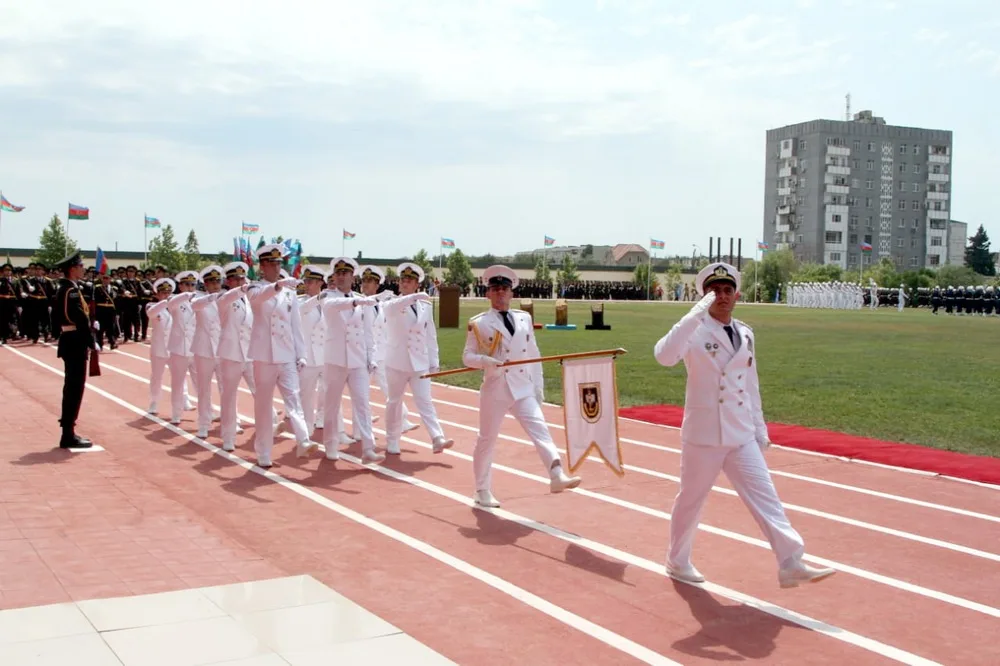 Azərbaycan Ali Hərbi Məktəbində buraxılış mərasimi keçirilib - FOTO
