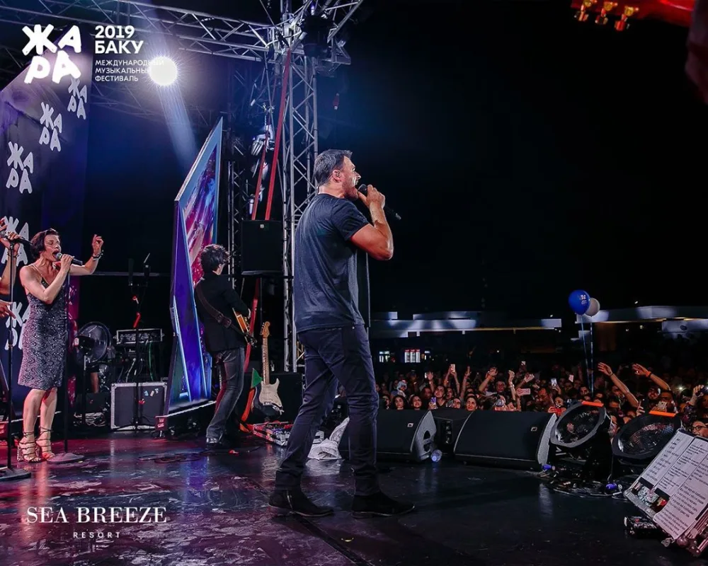 Emin azərbaycanlı və rusiyalı ulduzlarla party etdi - FOTOSESSİYA