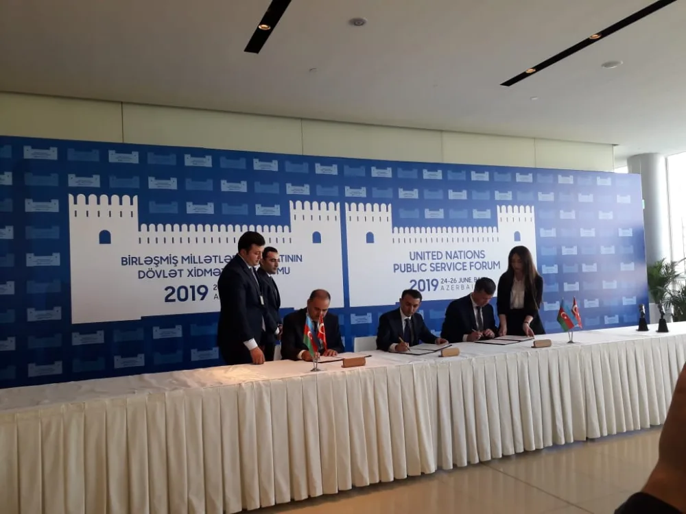 Azərbaycan və Türkiyə arasında ilk dəfə e-hökumət sahəsində Niyyət Protokolu - İMZALANIB