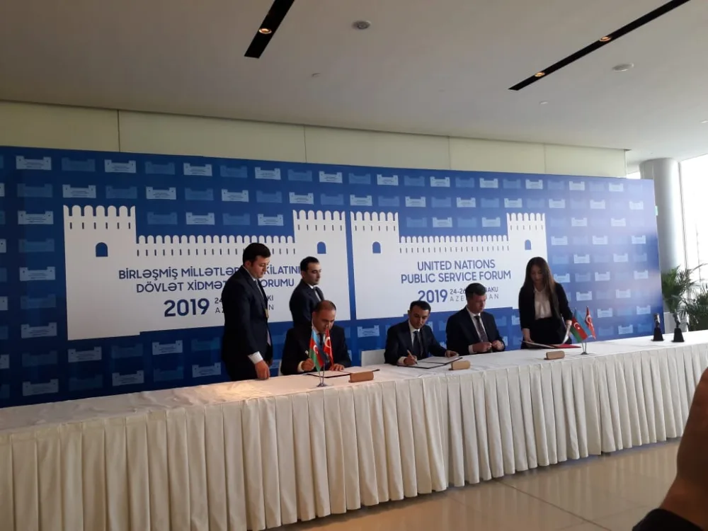 Azərbaycan və Türkiyə arasında ilk dəfə e-hökumət sahəsində Niyyət Protokolu - İMZALANIB