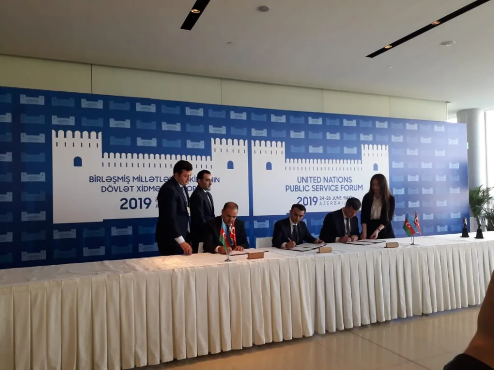 Azərbaycan və Türkiyə arasında ilk dəfə e-hökumət sahəsində Niyyət Protokolu - İMZALANIB