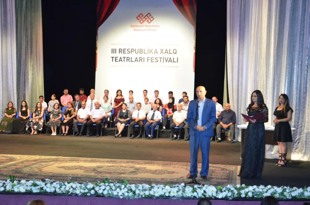 III Respublika Xalq Teatrları Festivalı - BAŞA ÇATIB - FOTO
