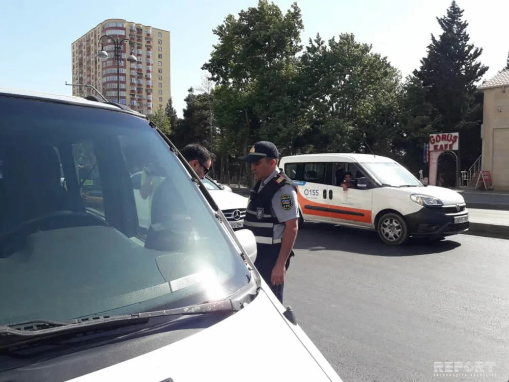 BŞBPİ paytaxtda kütləvi reydlərə başlayıb - FOTO