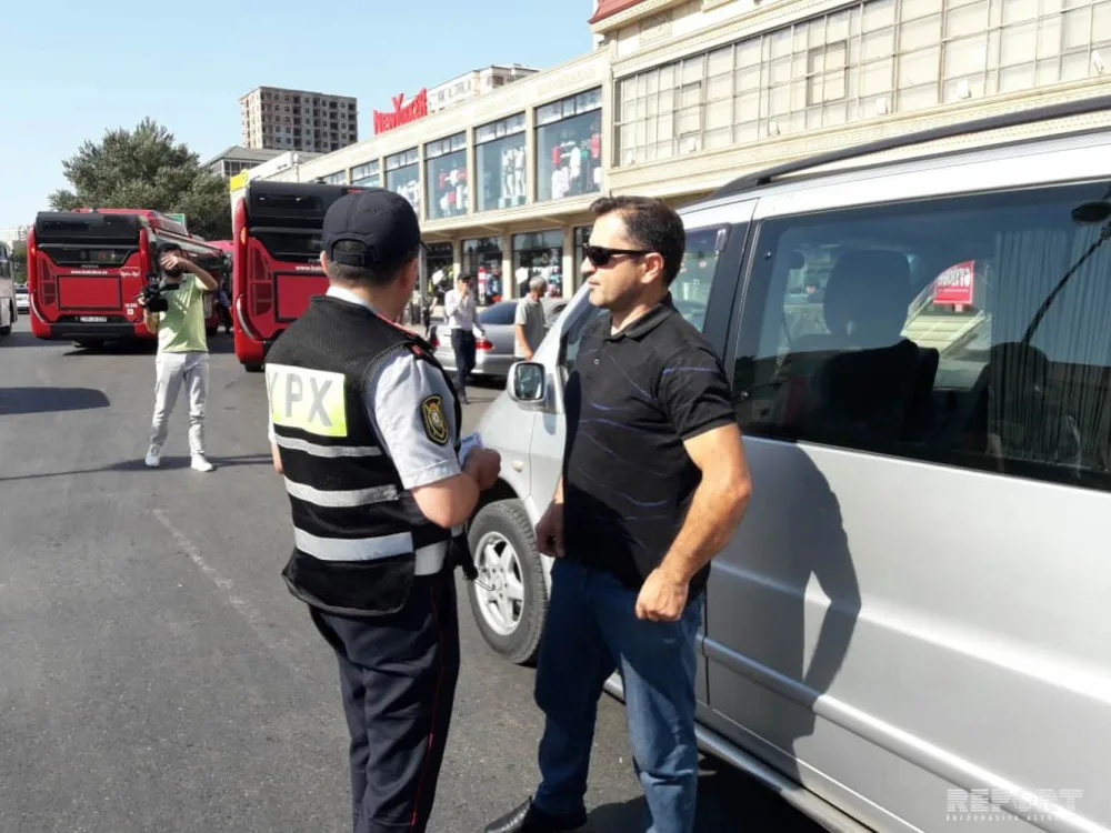 BŞBPİ paytaxtda kütləvi reydlərə başlayıb - FOTO
