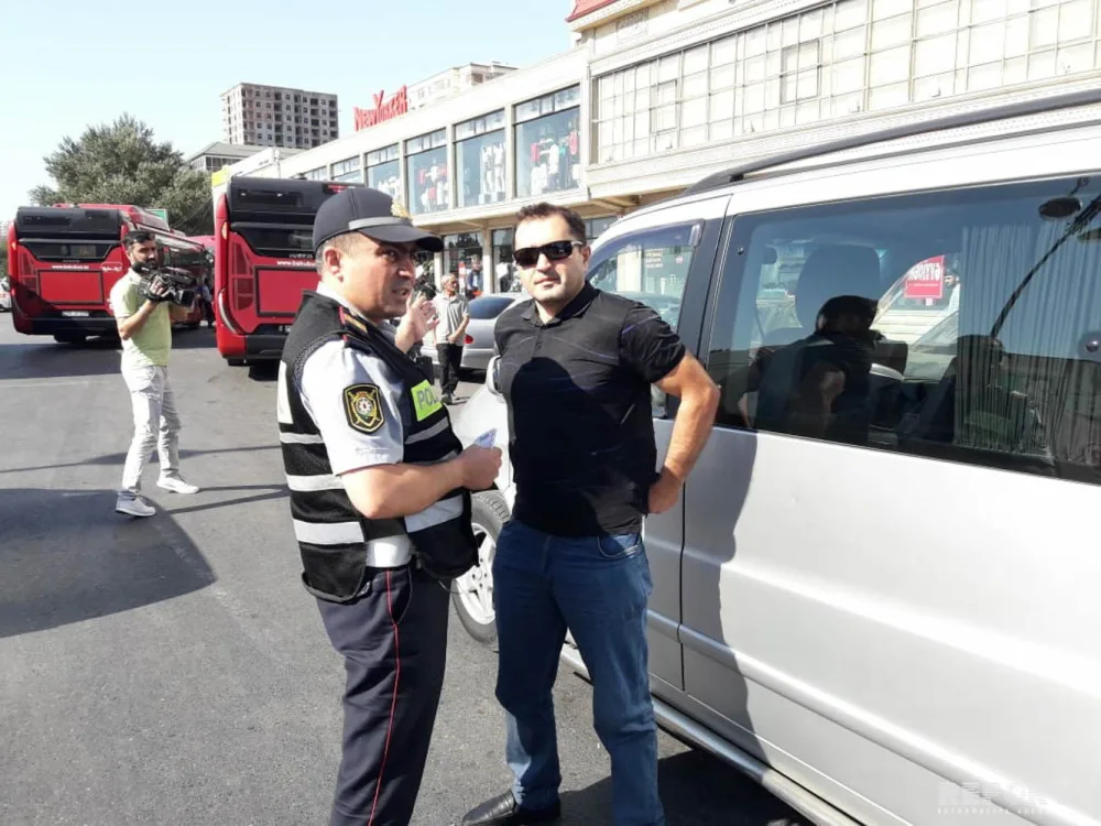 BŞBPİ paytaxtda kütləvi reydlərə başlayıb - FOTO