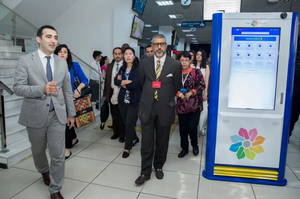 BMT Forum iştirakçıları “ASAN xidmət” mərkəzləri ilə tanış olublar - FOTO