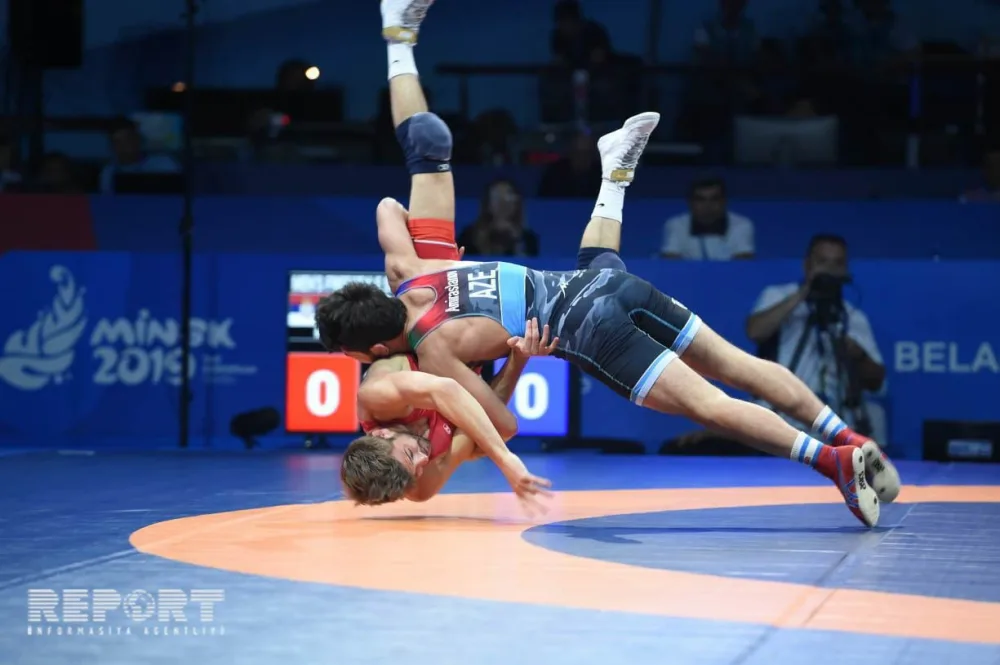 "Minsk 2019"da ilk qızıl medalımızı qazandıq