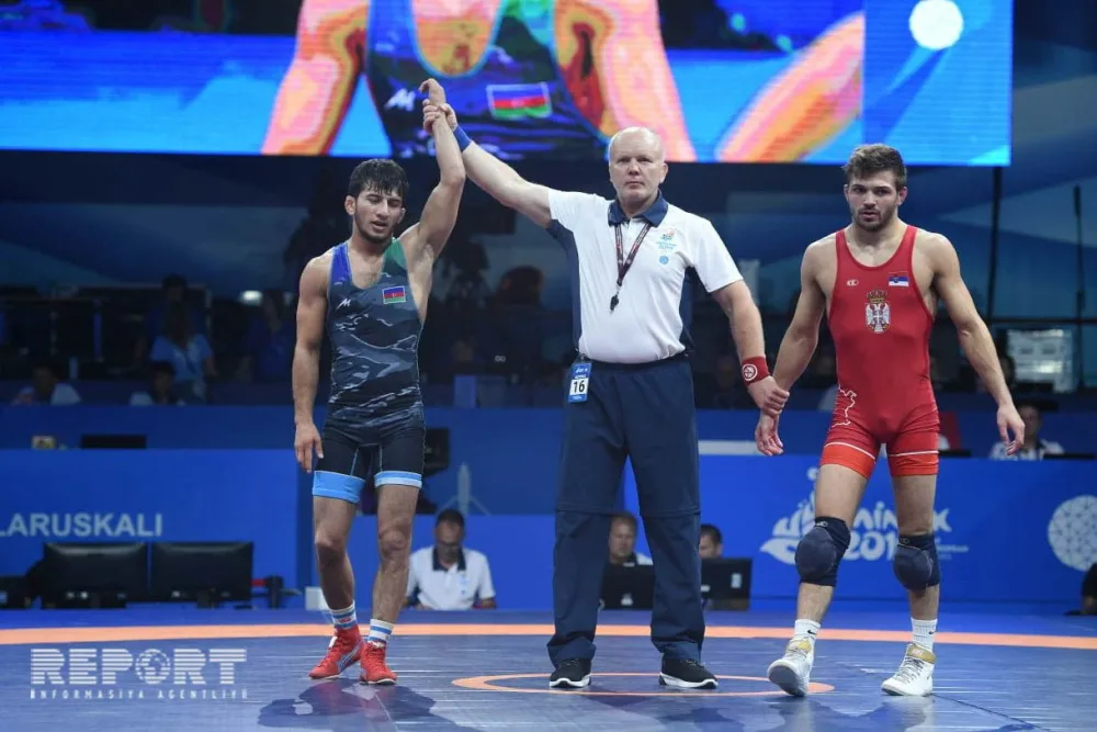 "Minsk 2019"da ilk qızıl medalımızı qazandıq