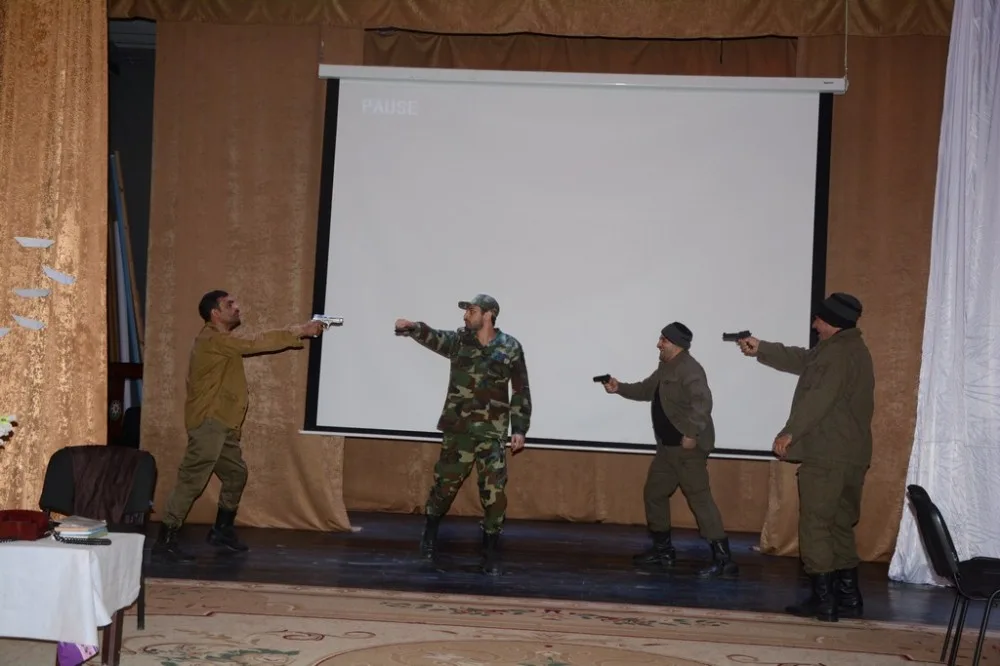 Tərtərdə “Ağ qayıq” tamaşası nümayiş olunub