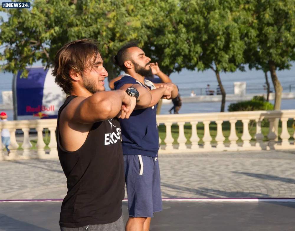 Bakı sakinləri bulvarda idman etdi - FOTO - VİDEO