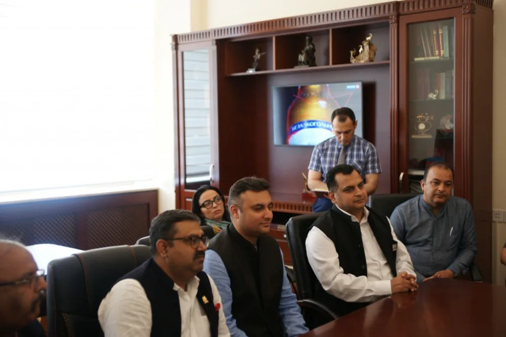 Mədəniyyət Nazirliyində Hindistanın nümayəndə heyəti ilə görüş - KEÇİRİLİB