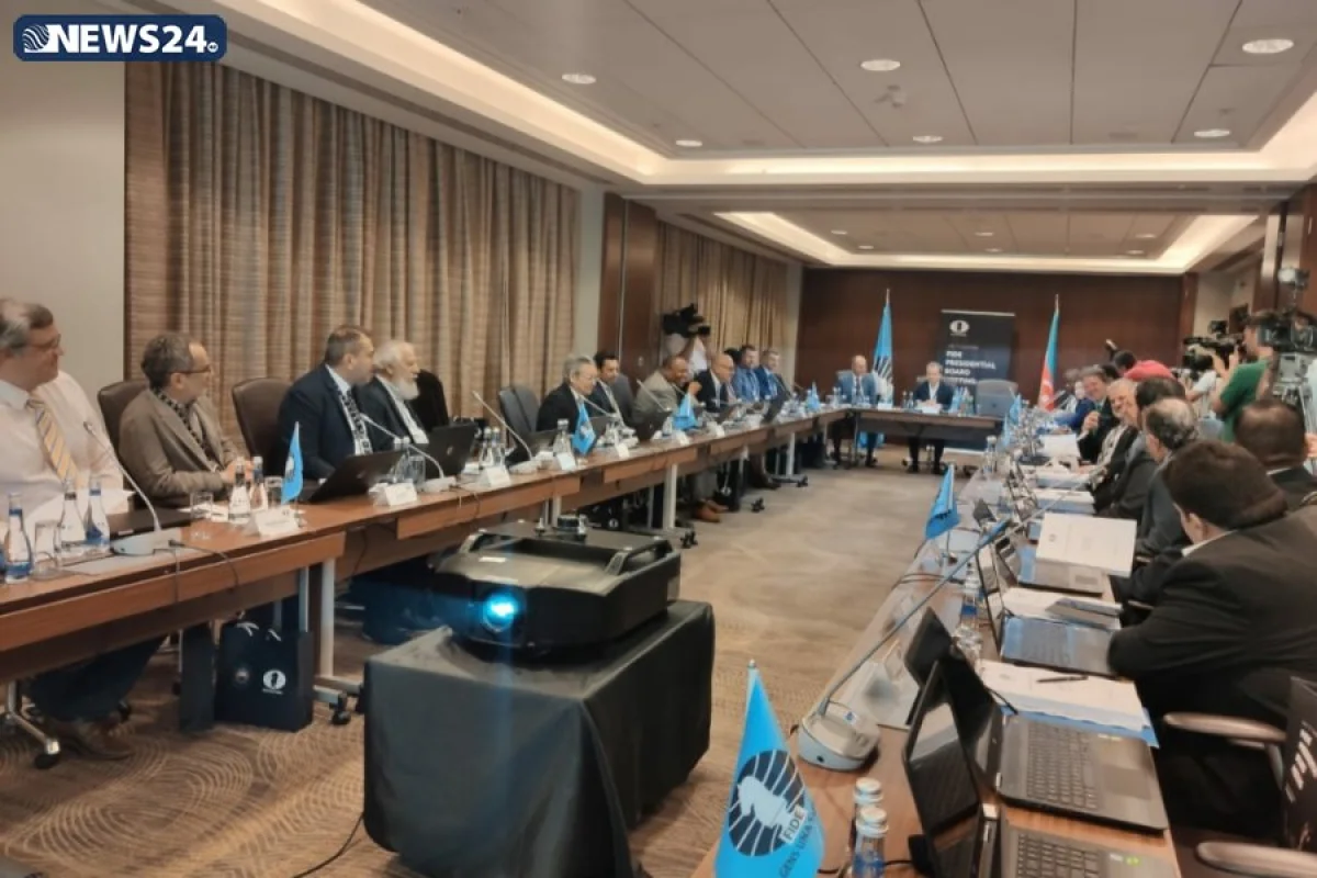 Şahmat Federasiyasının Prezident Şurasının iclası - START GÖTÜRÜB - FOTO