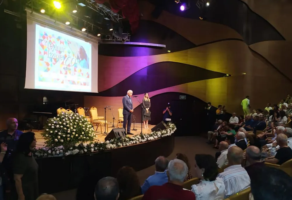 Əməkdar rəssam Teymur Rzayevin 60 illik yubileyi - QEYD OLUNUB - FOTO