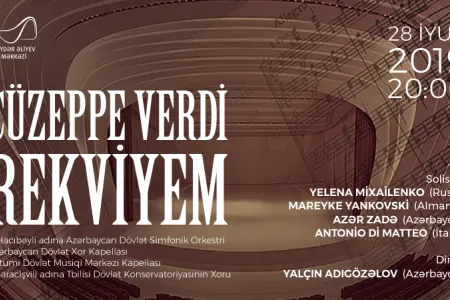 Heydər Əliyev Mərkəzində Cüzeppe Verdinin "Rekviyem" əsəri təqdim olunub - VİDEO