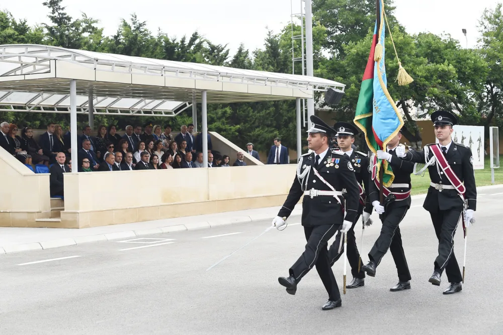 Mehriban Əliyeva hərbi qulluqçuların ehtiyata buraxılması mərasimində - FOTOLAR - YENİLƏNİB