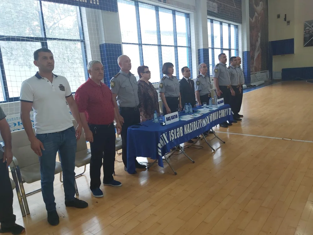 Azərbaycan polisinin 101 illiyinə həsr olunmuş yarışlar keçirilib - FOTO