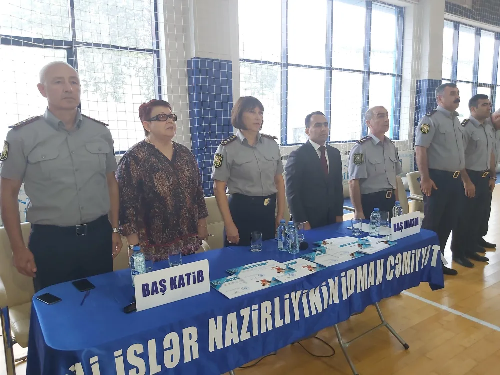 Azərbaycan polisinin 101 illiyinə həsr olunmuş yarışlar keçirilib - FOTO