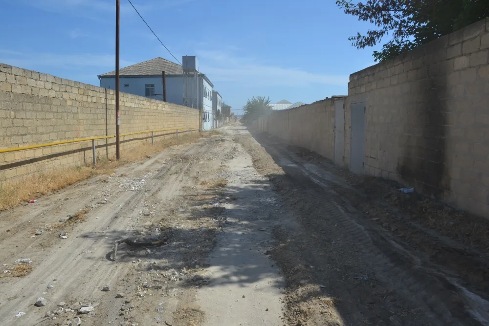 Kürdəxanıda 60.5 km uzunluğa malik küçədə təmir işləri - APARILIB - FOTO