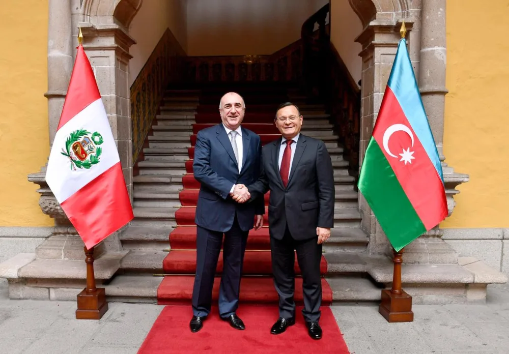 Elmar Məmmədyarov Peruda ikitərəfli görüşlər keçirib - FOTO